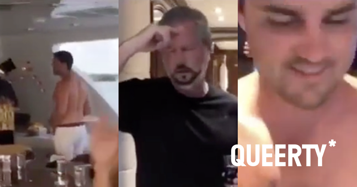 Now there's video of Jerry Falwell Jr. with his pants unzipped and partying  with shirtless guys / Queerty