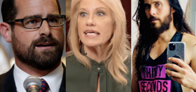 Brian Sims’ 911 call, Kellyanne Conway can’t control her daughter, Jared Leto is going gay for pay