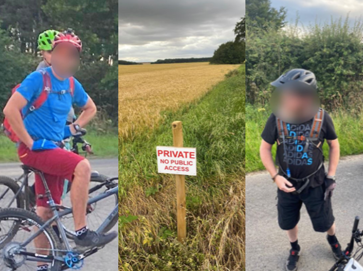 Gay couple accosted by homophobic cyclists for simply asking them not to trespass on their property