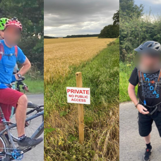 Gay couple accosted by homophobic cyclists for simply asking them not to trespass on their property