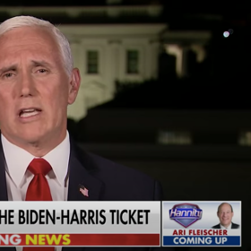 Trembling Mike Pence swears he’s totally not nervous about debating Kamala Harris
