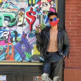 PHOTOS: This Vancouver pandemic street art showcases pride in Asian gay men
