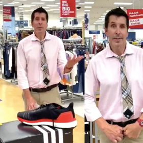 Former talk show host unzips pants during homophobic anti-mask meltdown inside discount store