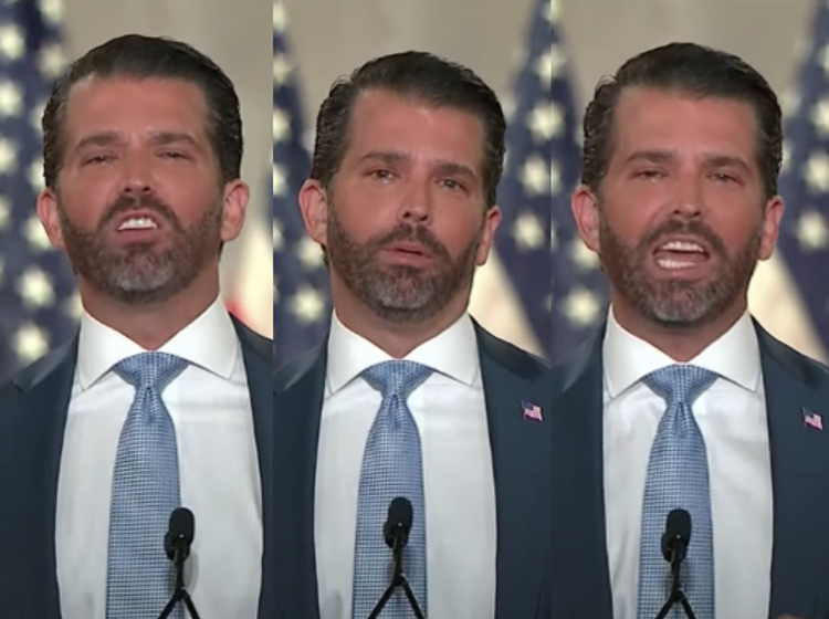 Don Jr. swears he wasn’t coked out of his mind at RNC, blames bad lighting for sweaty face