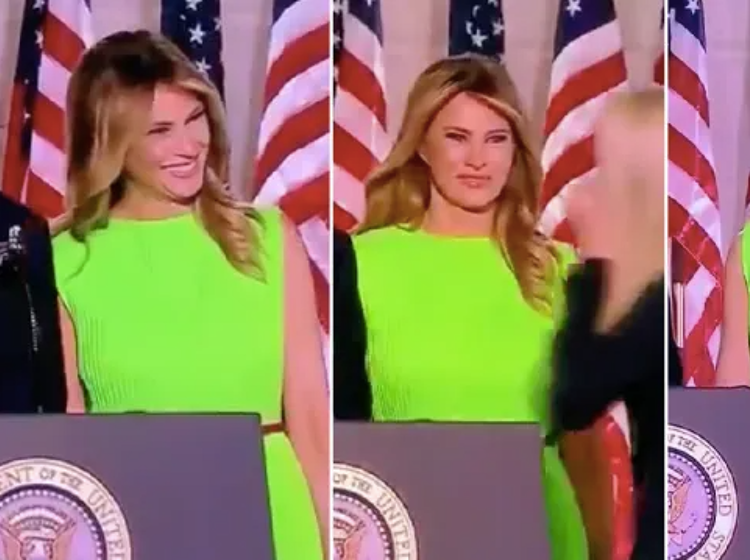 Everyone’s talking about Melania’s venomous glare at Ivanka during the final night of the RNC