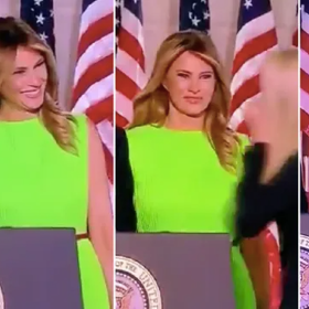 Everyone’s talking about Melania’s venomous glare at Ivanka during the final night of the RNC
