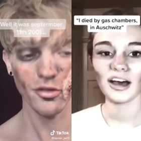The latest TikTok trend: Holocaust, school shooting, and 9/11 victim role play