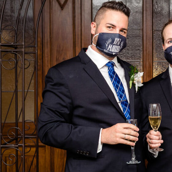 Same-sex couples share their pandemic-era weddings