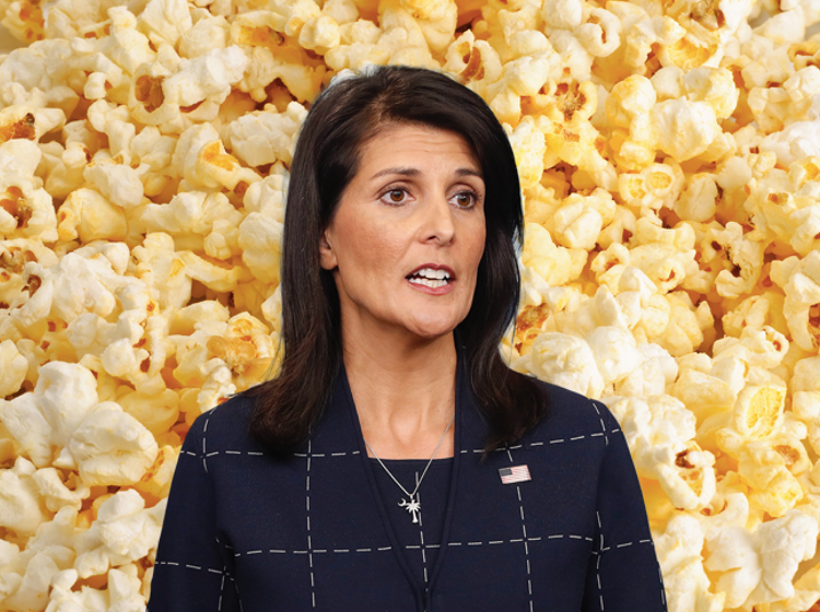 Everyone’s laughing at Nikki Haley over her Twitter meltdown about delayed popcorn delivery