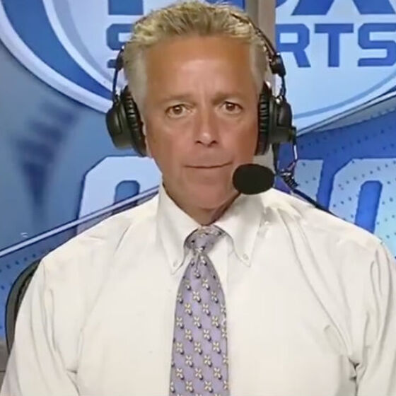 WATCH: Sports commentator pulled off air mid-game after using anti-gay slur