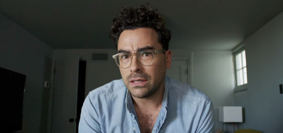 WATCH: Dan Levy talks about doing Julianne Moore drag