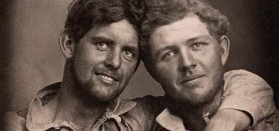 Stunning new photography book showcases men in love between 1850 and 1950