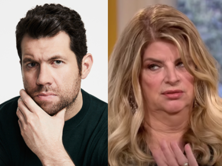 Billy Eichner shades Kirstie Alley for her Twitter tantrum over not being able to discriminate