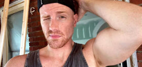 Daniel Newman shows off belly after being dragged for partying with hot, white, muscle dudes