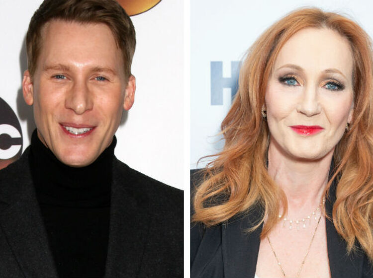 Dustin Lance Black doesn’t have time for JK Rowling’s crap