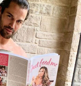 Football star poses naked in show of support for his spouse