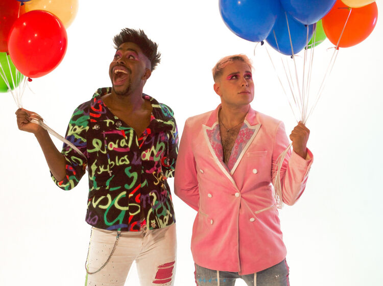 EXCLUSIVE: Real-life boyfriends Fab The Duo drop their wild track “Party for Two”
