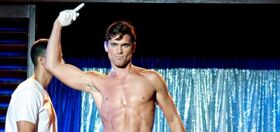 And now to brighten your day, here’s Matt Bomer stripping