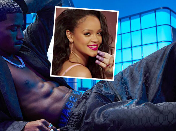 Rihanna launches men’s underwear range – but some gay fans are unhappy