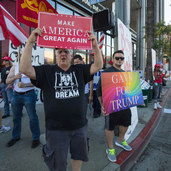 Gay Trump supporters are planning a secret West Hollywood takeover tomorrow