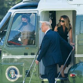 “Many people” believe Melania has hired a body double because she can no longer stand her husband