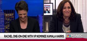 Kamala Harris finally breaks her silence on the fly that landed on Mike Pence’s head