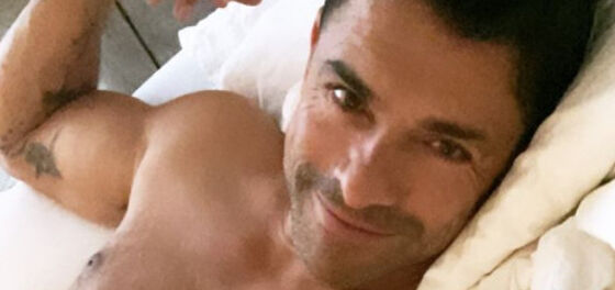 Kelly Ripa just posted a picture of Mark Consuelos in a cop uniform. We need to talk about his baton.