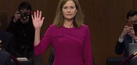 Oh great: Amy Coney Barrett gets her first opportunity to impact queer rights this week