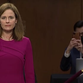 Oh great: Amy Coney Barrett gets her first opportunity to impact queer rights this week
