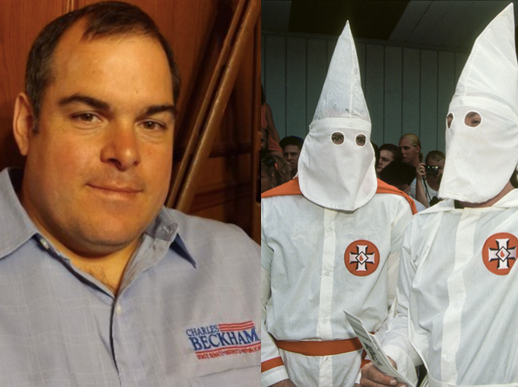“Family values” candidate says he’s really sorry for wearing KKK robe, insists he’s a good Christian
