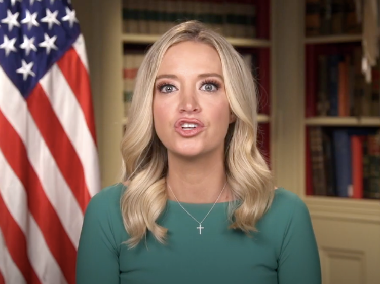 Kayleigh McEnany is being dragged for swearing on Jesus that she “never lied” as press secretary
