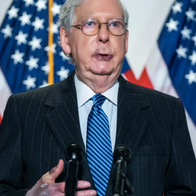 Literally everyone hates “dour, sullen, unsmiling political hack” Mitch McConnell right now