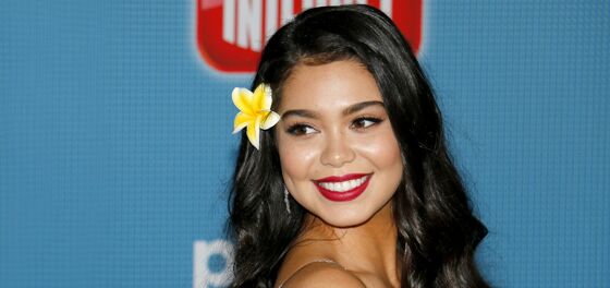 Disney star Auli’i Cravalho who came out to show her young fans how far they’ll go