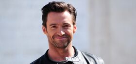 Hugh Jackman takes it all off, minus his beloved leather boots