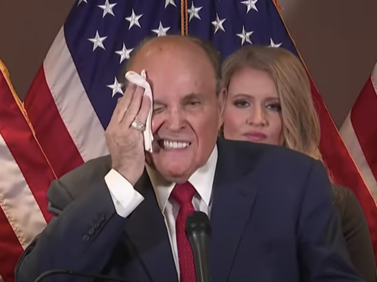 After saying he’s “recovering quickly”, Rudy Giuliani checks into hospital for COVID-19