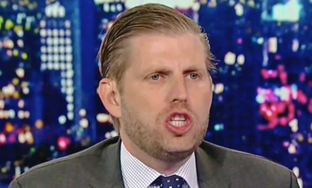 Everyone’s laughing at Eric Trump for tweeting a meme that “proves” the election was rigged