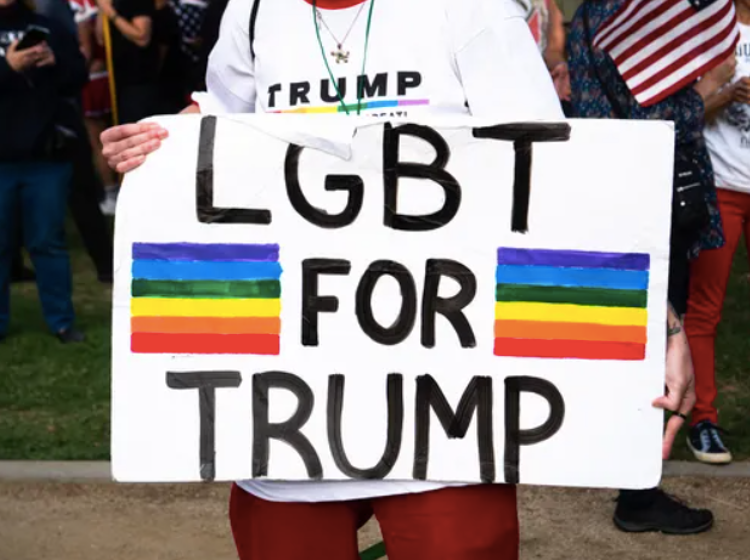 28% of LGBTQ voters went for Trump because, um, we have absolutely NO idea