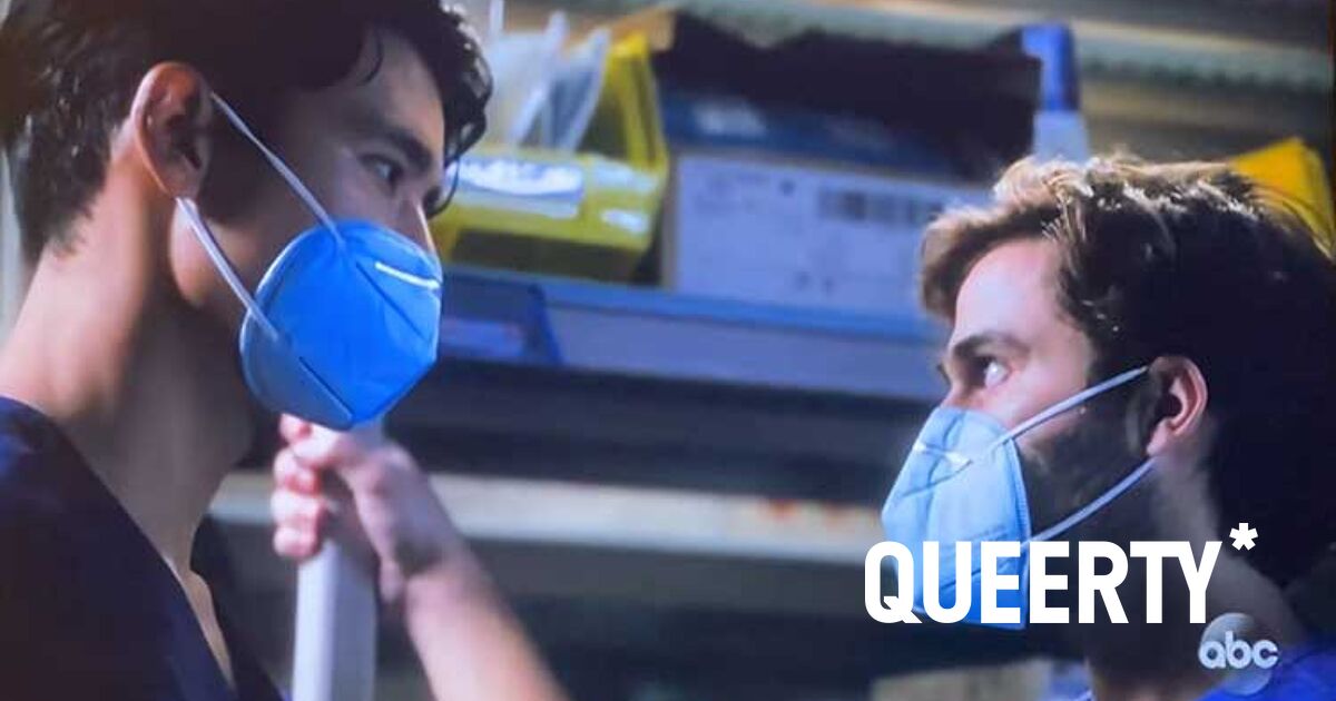 TV just got its first pandemic-themed gay sex on 'Grey's Anatomy' premiere  - Queerty
