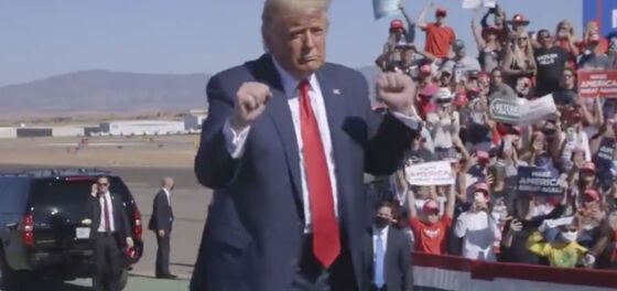Trump kicks off election day with a video of himself dancing to ‘Y.M.C.A’