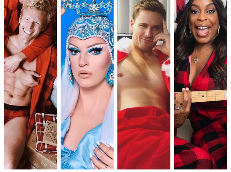 Sleighing the season, the best of Queerty’s Instagram in December
