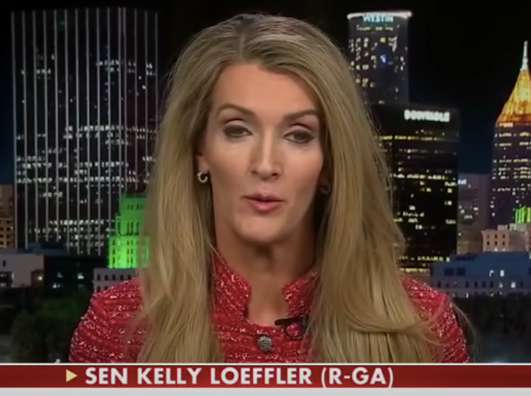 Kelly Loeffler says she's definitely not racist after being photographed with former KKK leader