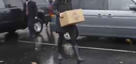Ivanka stars in video of herself delivering food to starving Americans set to inspiring violin music