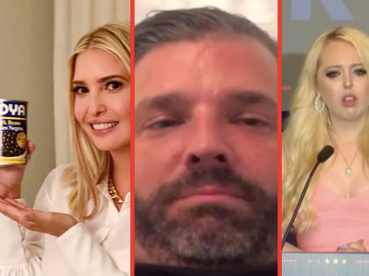 20 times Trump's kids made complete asses of themselves in 2020