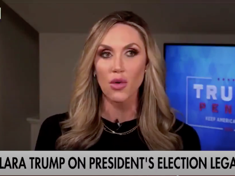 Lara Trump gets reality checked on live TV after falsely claiming the election is “far from over”