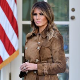 Melania was busy doing a photo shoot as domestic terrorists stormed the U.S. Capitol blocks away