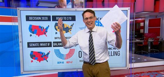 Twitter all twitterpated over the return of Steve Kornacki and his board