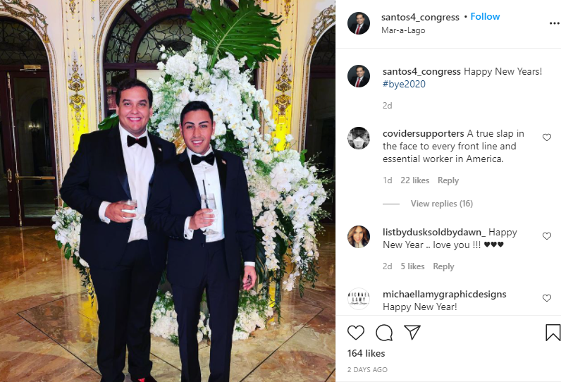 Log Cabin lackey posts pics from Mar-A-Lago maskless party then whines he & fiancé were “exposed”