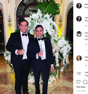 Log Cabin lackey posts pics from Mar-A-Lago maskless party then whines he & fiancé were “exposed”
