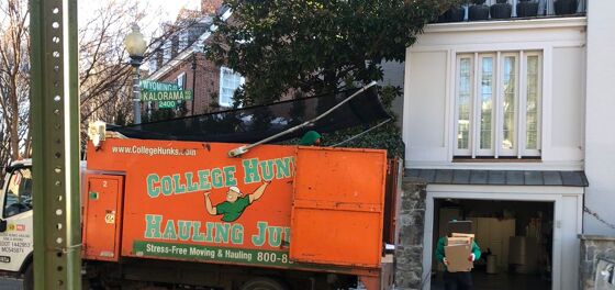 Everyone’s freaking out about the junk removal truck parked outside Ivanka’s house
