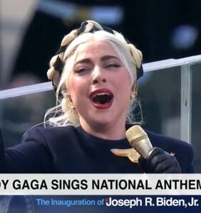 We need to talk about how Lady Gaga just slayed the National Anthem at Biden’s Inauguration